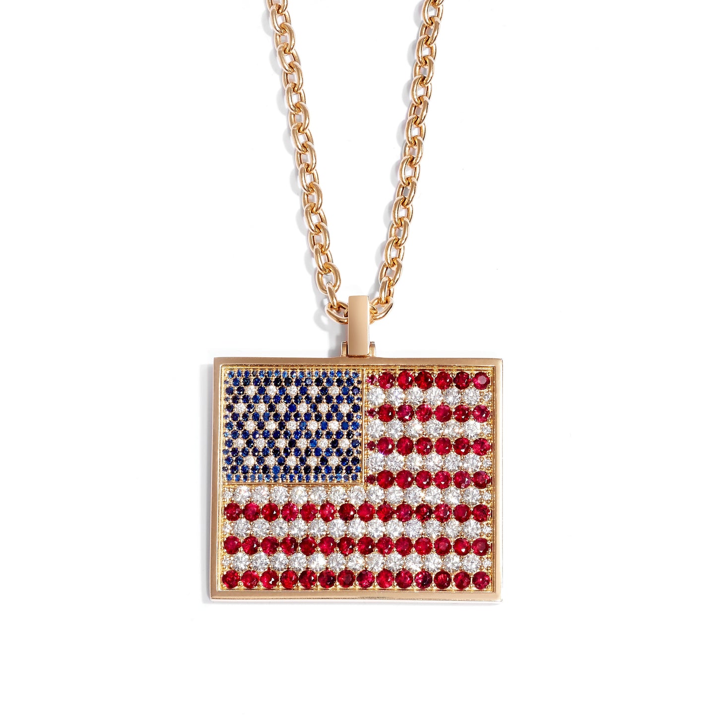 American Flag Pendant