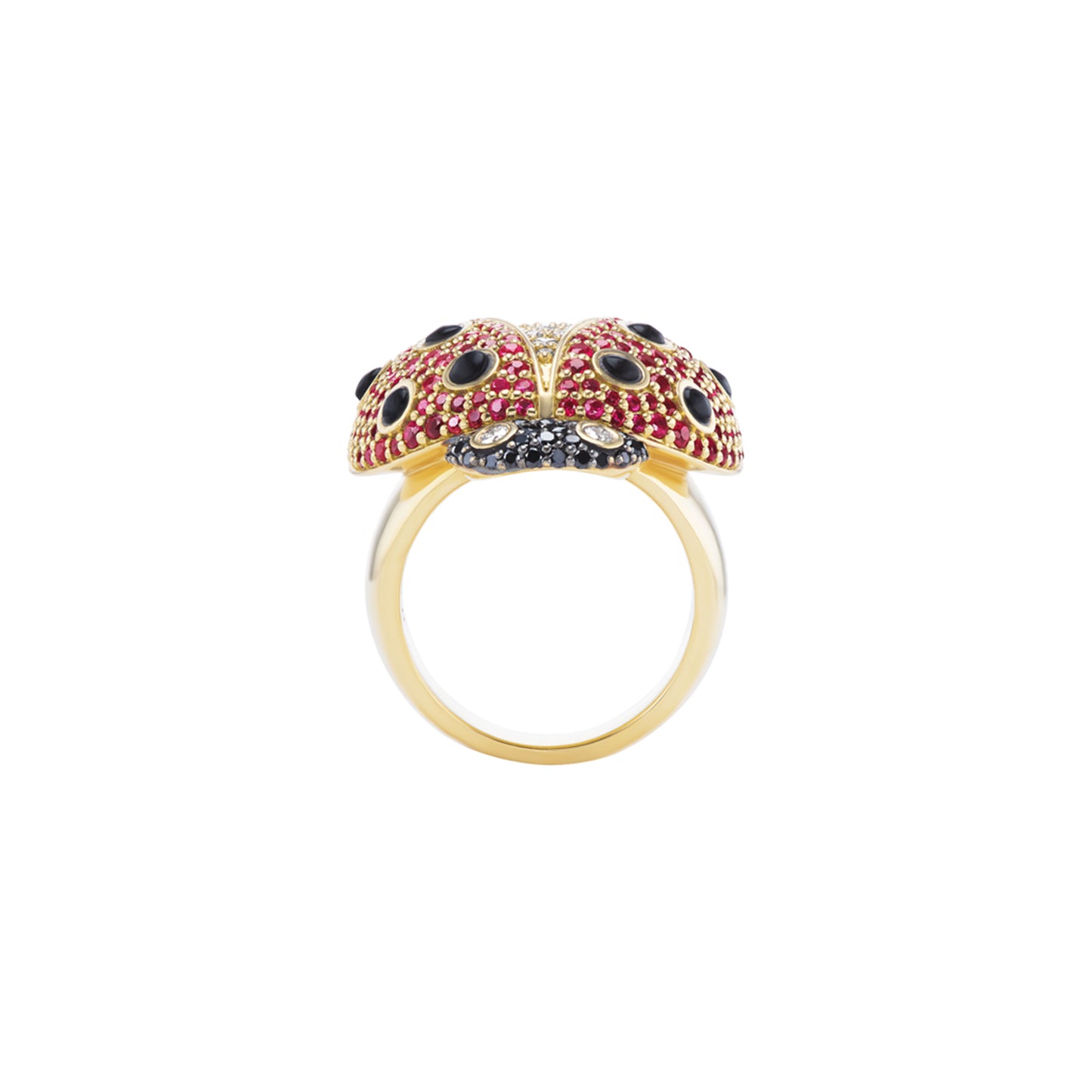 Ruby Ladybug Ring