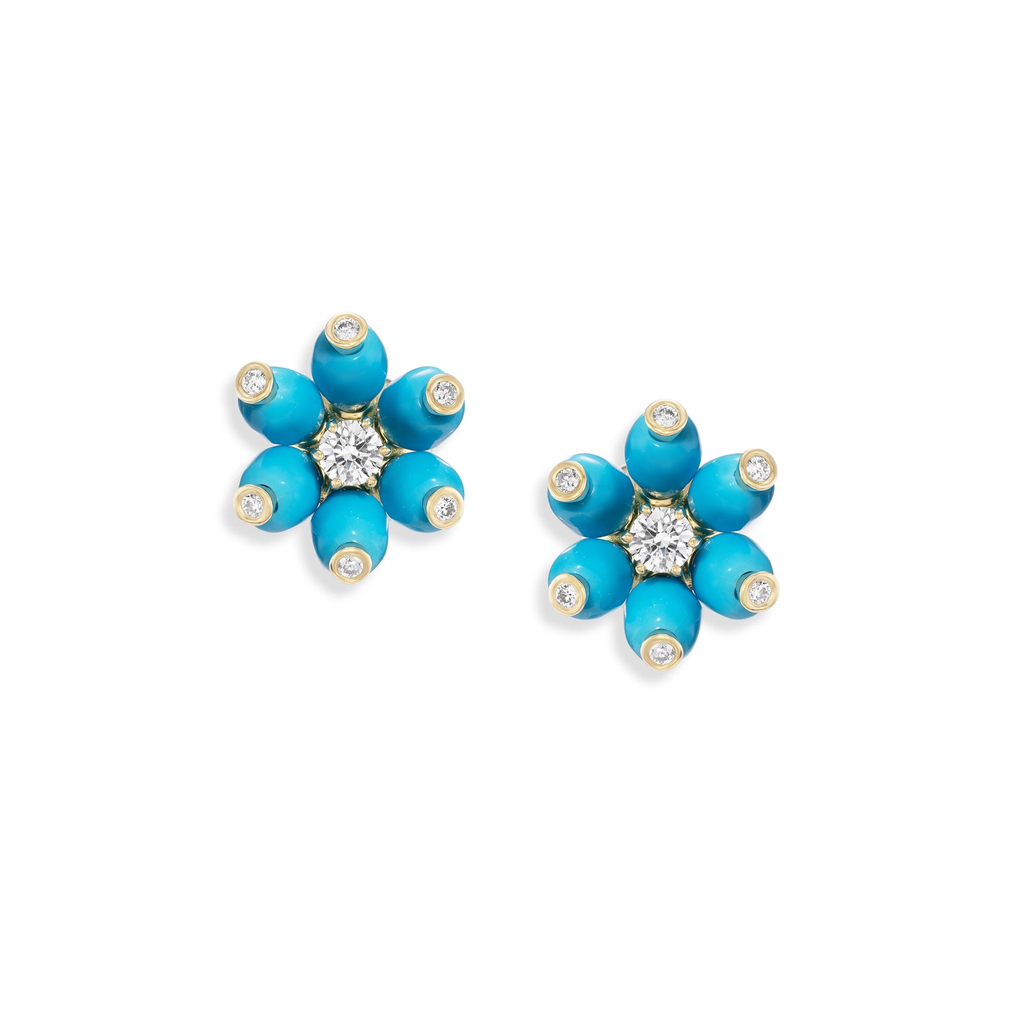 Cactus Flower Studs