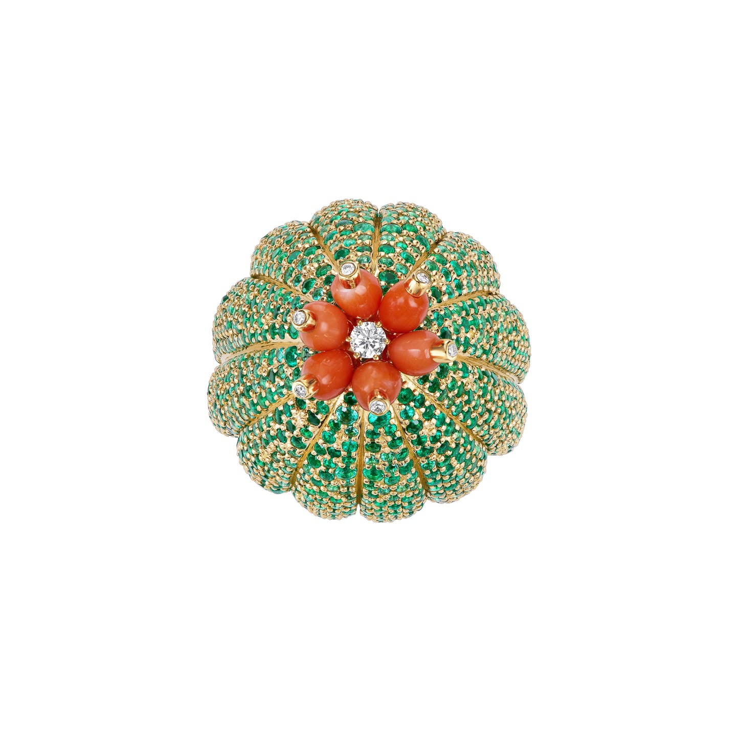 One of a Kind Cactus Cocktail Ring