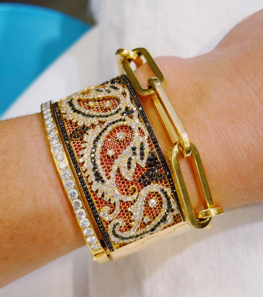 Bandana Print Bracelet