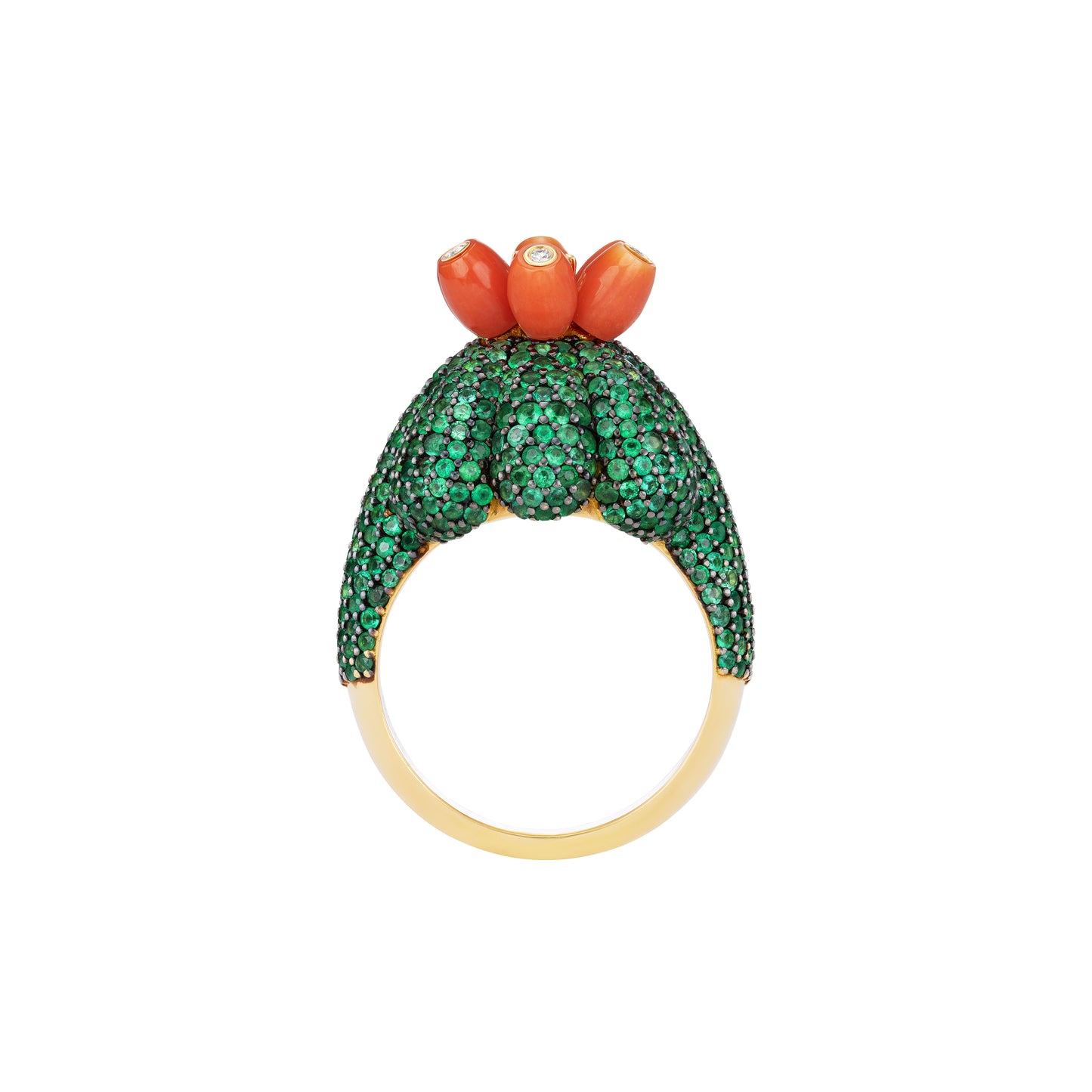 Cactus Flower Ring