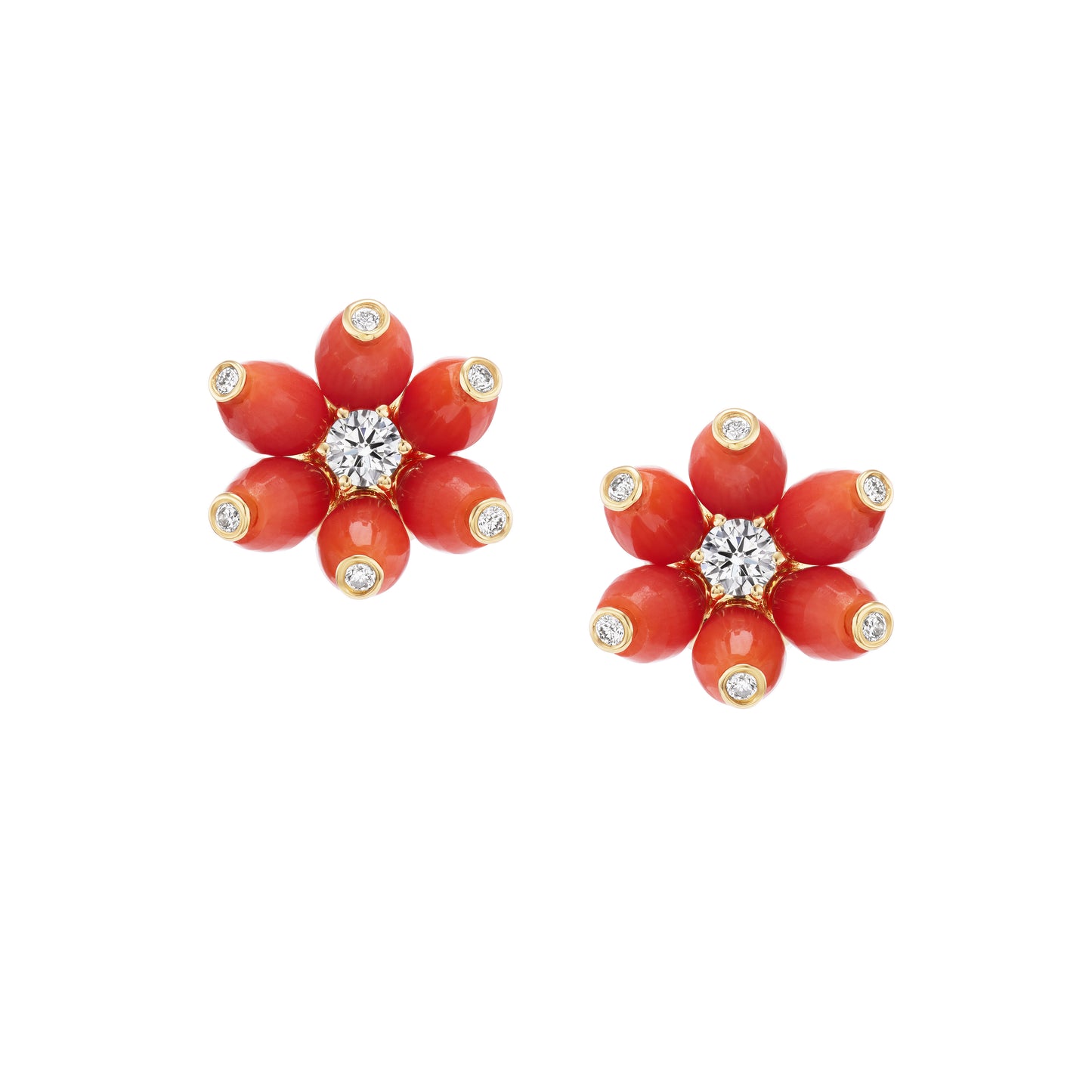 Cactus Flower Studs