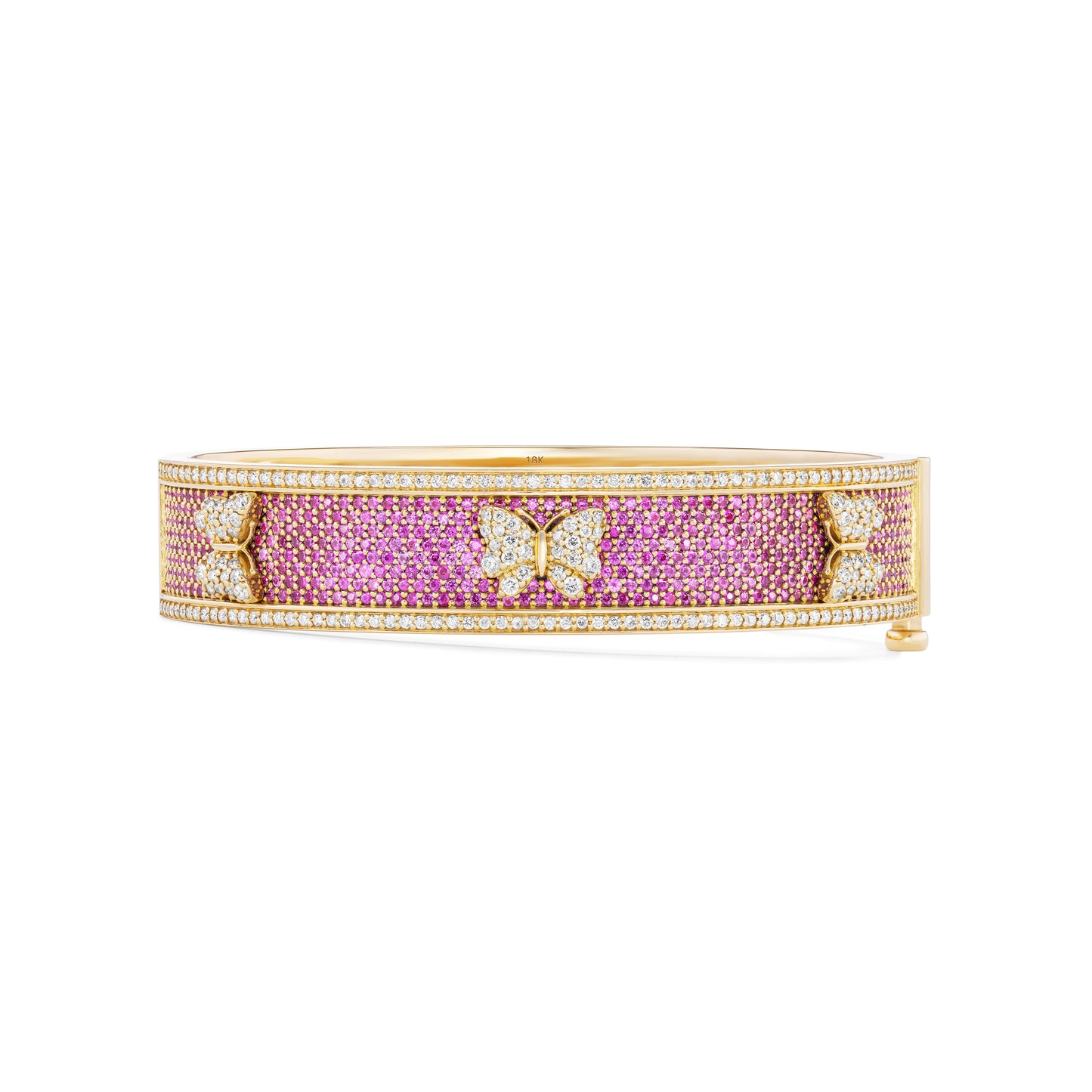 Pave Garden Bangle
